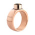 Sturdy 8mm Rose Gold Stainless Steel Opschroef Ring MelanO_