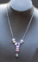 110cm Fantasie Collier Silver Grey Pearl GR11_