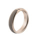 Maat 51 - Tracy Twisted Resin Rose Gold/Taupe Ring MelanO_