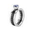 Trista Twisted MelanO Ring Silver_