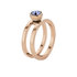 Tina Twisted MelanO Ring Rose Gold_