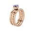 Tina Twisted MelanO Ring Rose Gold_