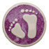 Baby Feet Lila Glitter Babouche Baboos Drukker_