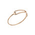 Taya Twisted Armband Melano Rose Gold_