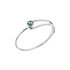 Taya Twisted Armband Melano Silver_