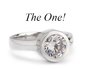 Ring The One zilver 925 MelanO_