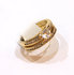 Gold Plated Zilveren Ringen met CZ 55604_